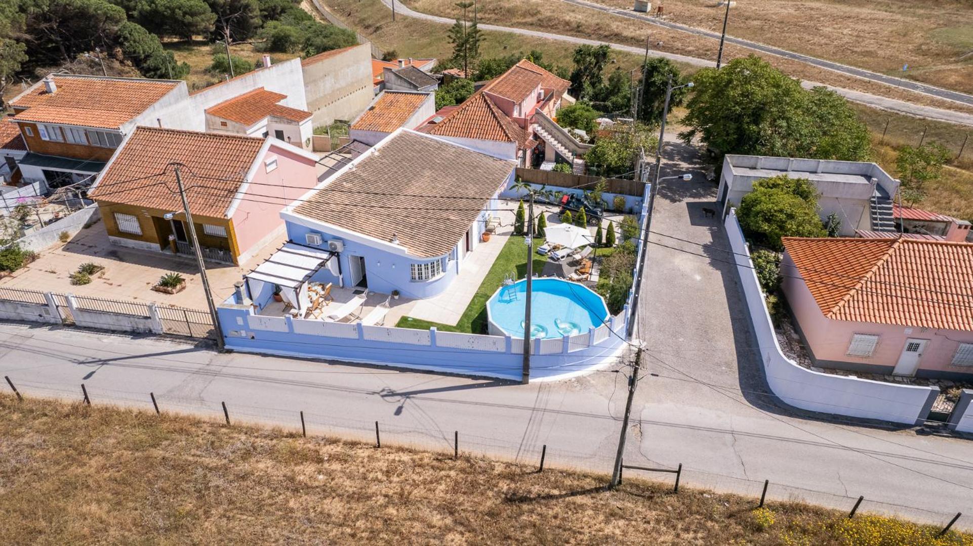 Moradia Familiar Piscina 5Min Praia By Host-Point Charneca  Exterior foto
